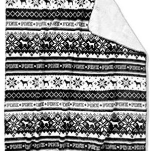 *SOLD MERC* ON PINK Sherpa Limited Throw Blanket